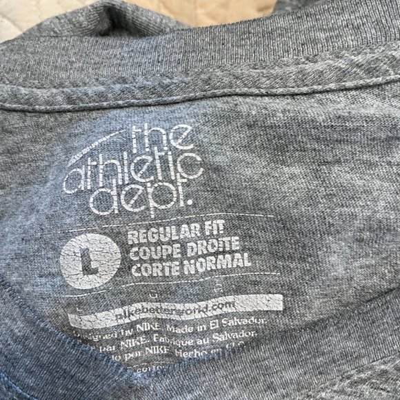 NIKE Athletic V-Neck Tee - Picture 2 of 3